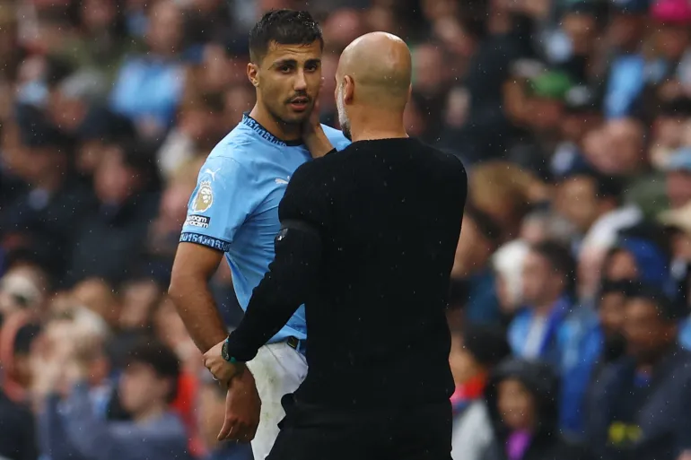 Rodri del Man City fuera por el resto de la temporada tras cirugía de rodilla